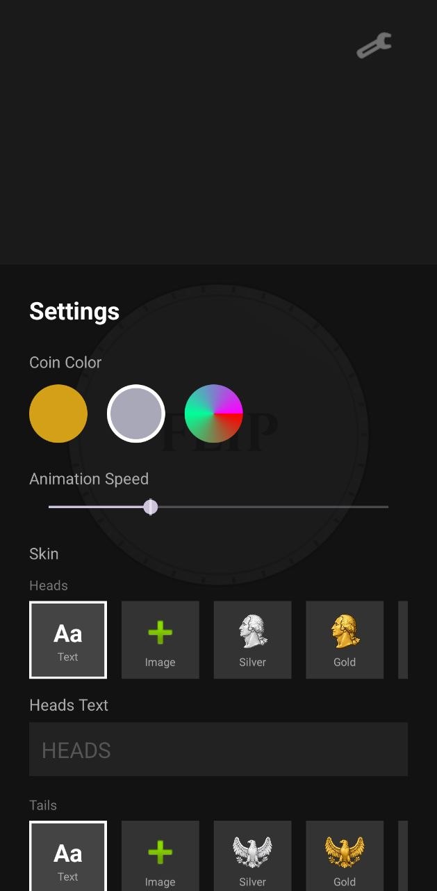 Flip Decibel Settings