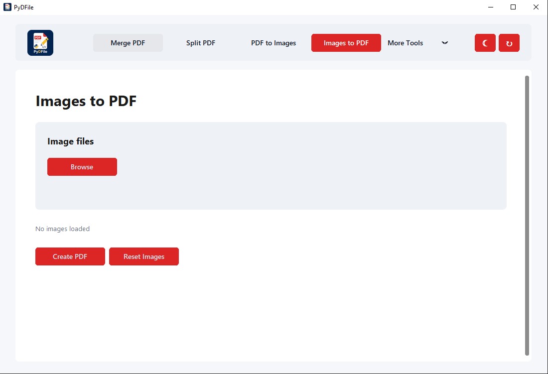 PyDFile image conversion tool